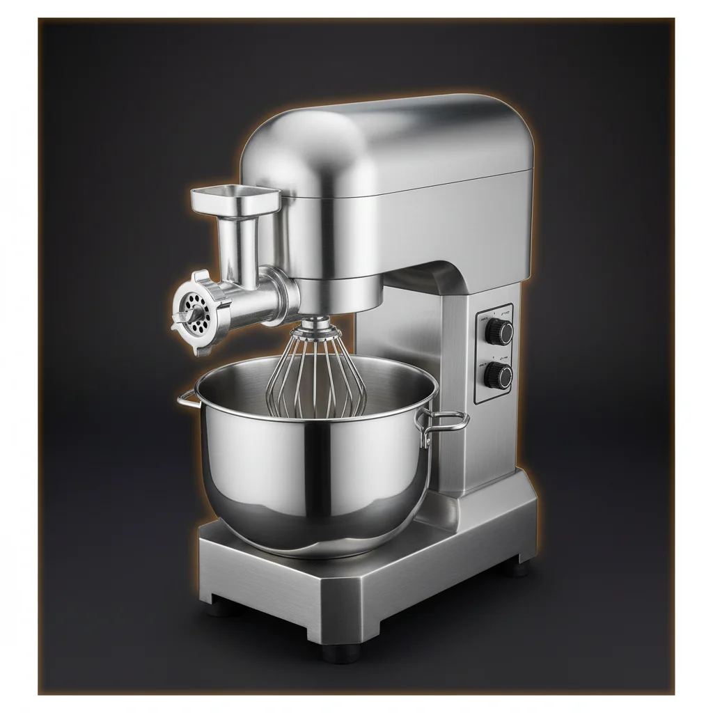 Commercial Planetary Mixer 20L with Meat Hub